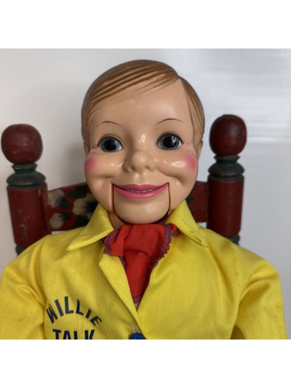 Willy Talk Dummy - Horseman Willie Talk - Ventriloquist Doll/Dummy - W/Shoes.